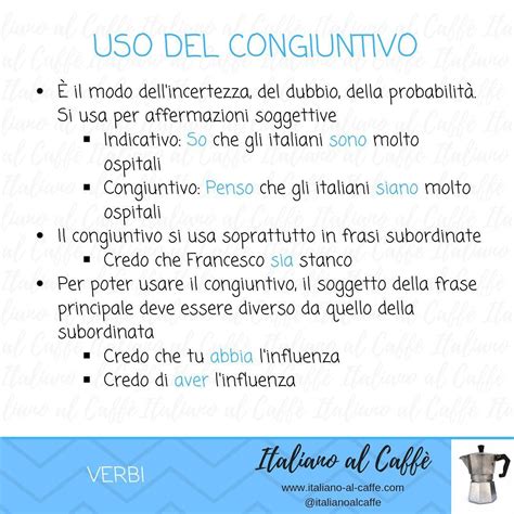 10 frasi al modo congiuntivo|Grammatica italiana .